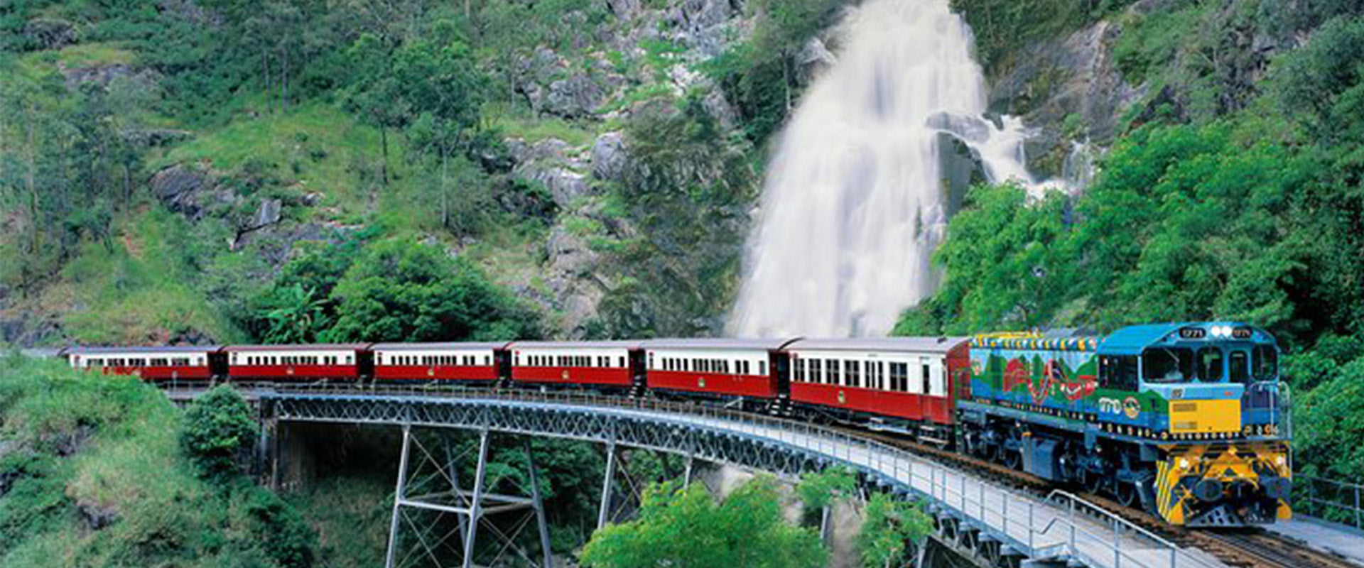 Kuranda, the Scenic Railway and the Skyrail Rainforest Cableway
