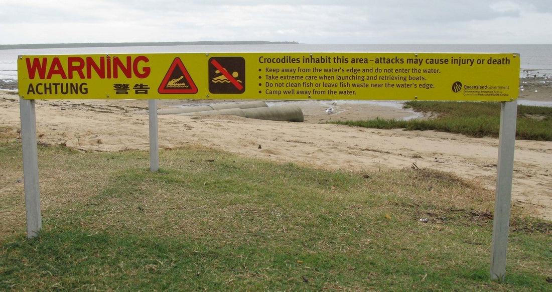 Be croc aware in North Queensland