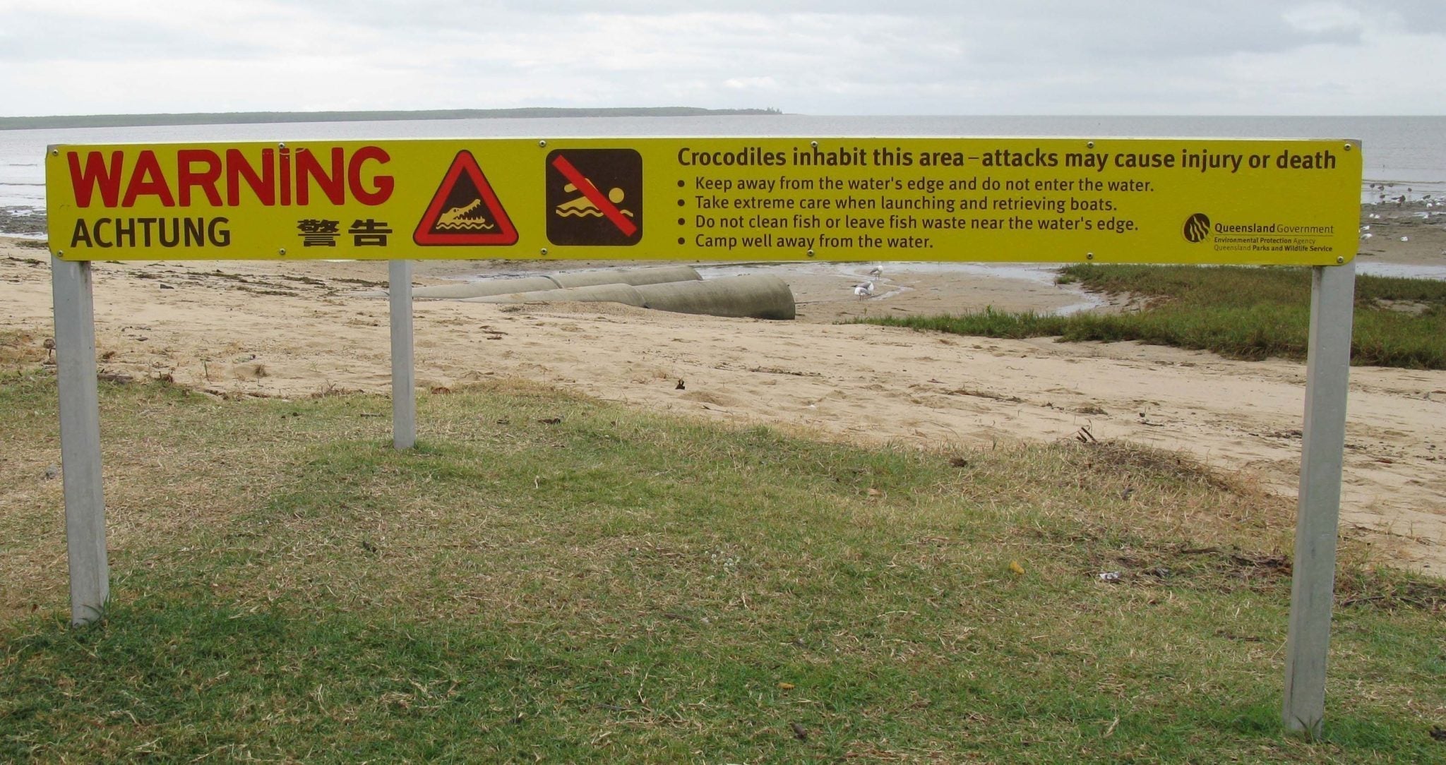 Be croc aware in North Queensland